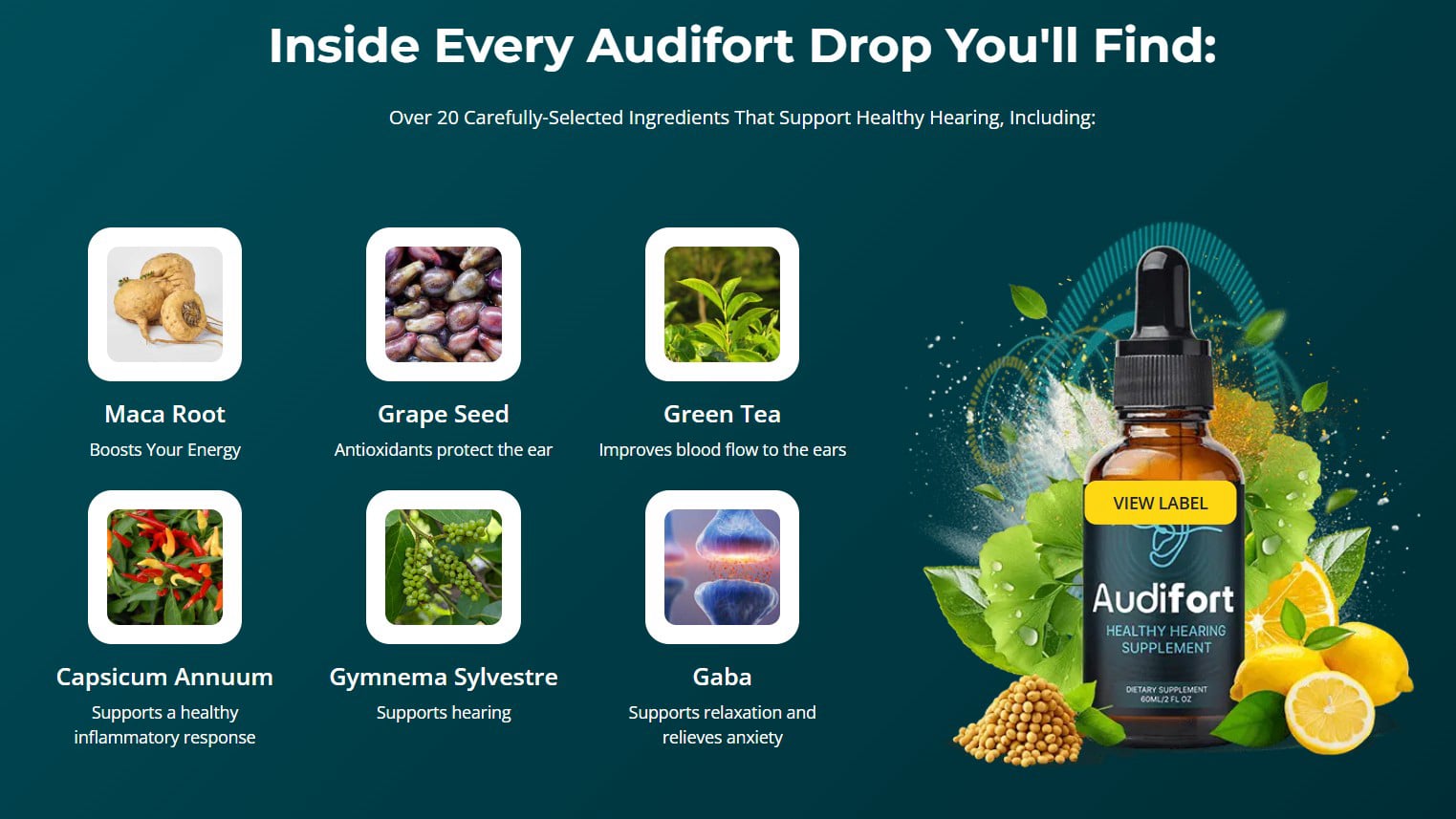 Audifort-ingredients